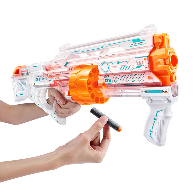 XSHOT Skins Last Stand Blaster - Specter Skin (16 Darts) by ZURU