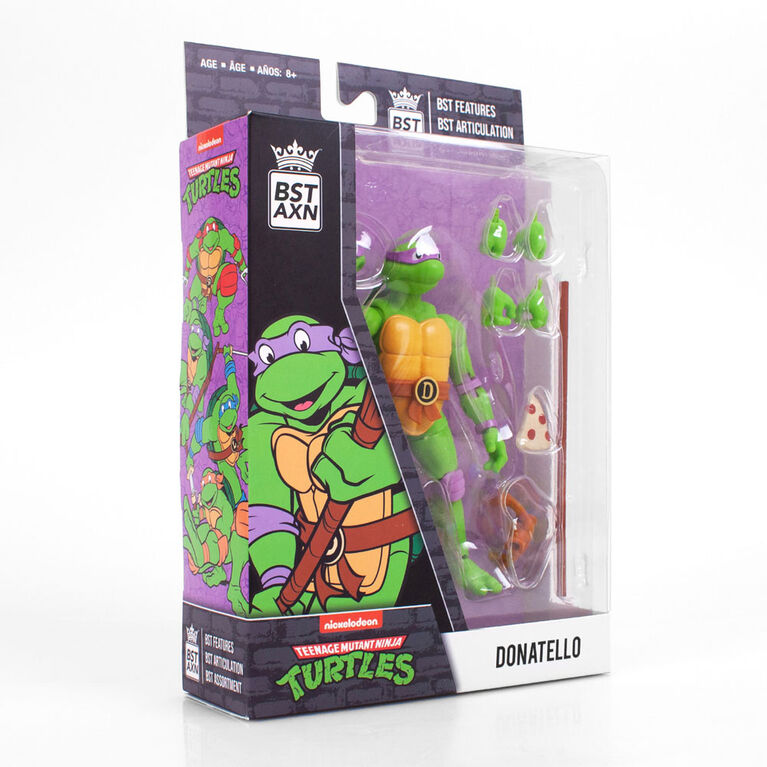 Figurine BST AXN Donatello (Tortues Ninja) 12,7 cm - Édition anglaise