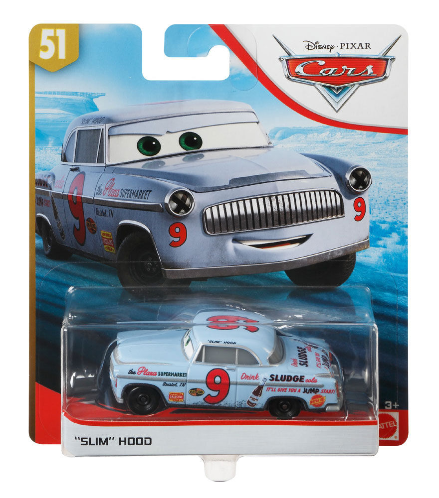 Disney Pixar Cars "Slim" Hood