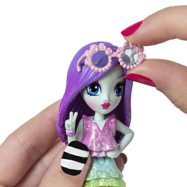 Off The Hook Style Doll, Brooklyn (Spring Dance), 4-inch Small Doll ...
