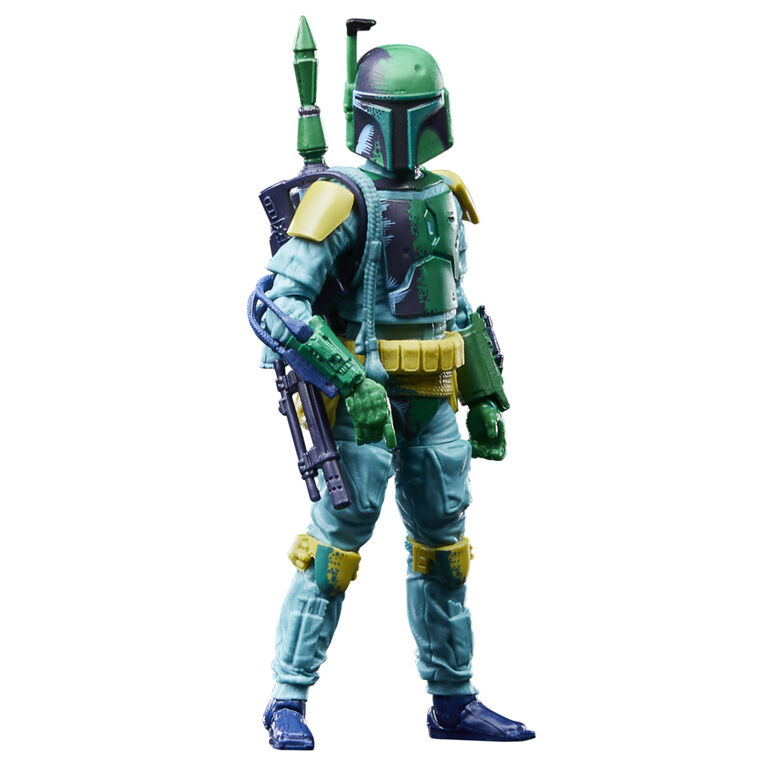 Star Wars The Vintage Collection, figurine Boba Fett (Comic Art Edition) (9,5 cm) -  - Notre exclusivité