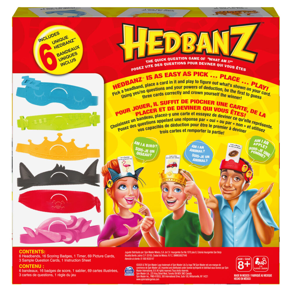 Hedbanz Picture Guessing Board Game
