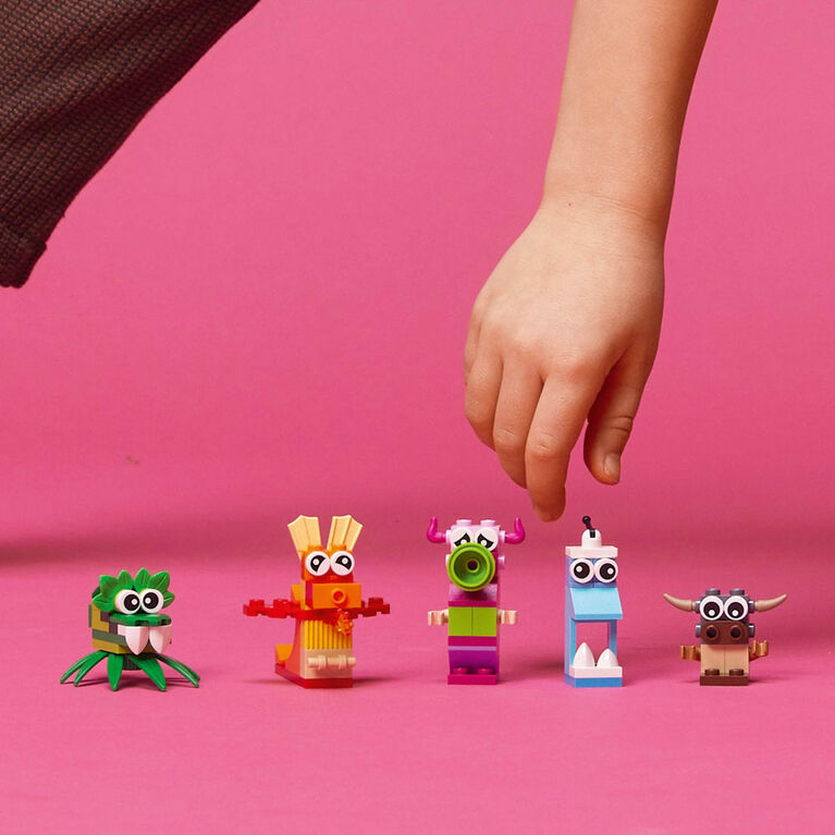 LEGO Classic Creative Monsters 11017 Building Kit with 5 Toys for Kids (140  Pieces) | Toys R Us Canada