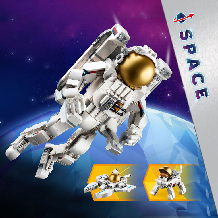 LEGO Creator 3 in 1 Space Astronaut Toy Set, Science Toy for Kids 31152