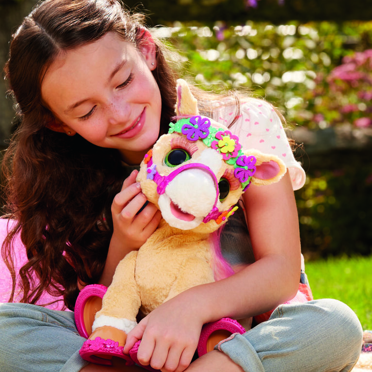 furReal Cannelle mon poney coquet, peluche électronique et interactif de 35,5 cm