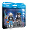 PLAYMOBIL Duo Policier et taggueur