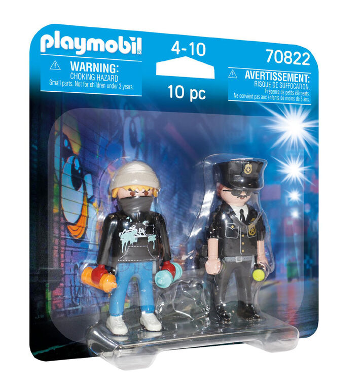 Playmobil - DuoPack Policeman and Street Artist