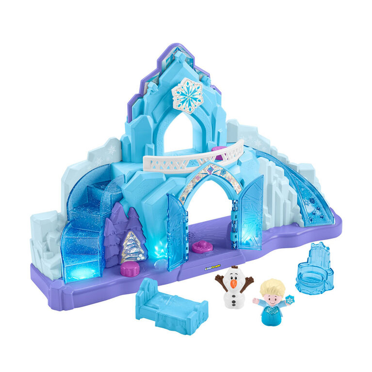 Disney - La Reine des Neiges - Le Palais de glace d'Elsa de Little People - Édition anglaise