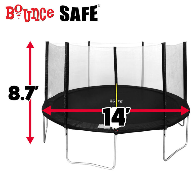 Bounce Safe 14' Trampoline and Protective net system - Notre exclusivité