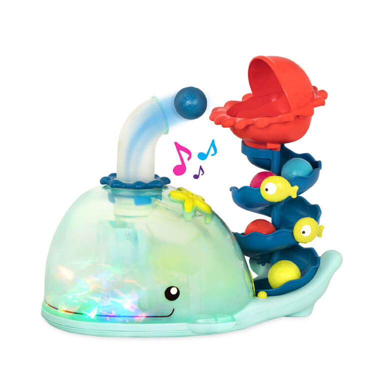 B. toys, Poppity Whale Pop, Musical Ball Popper