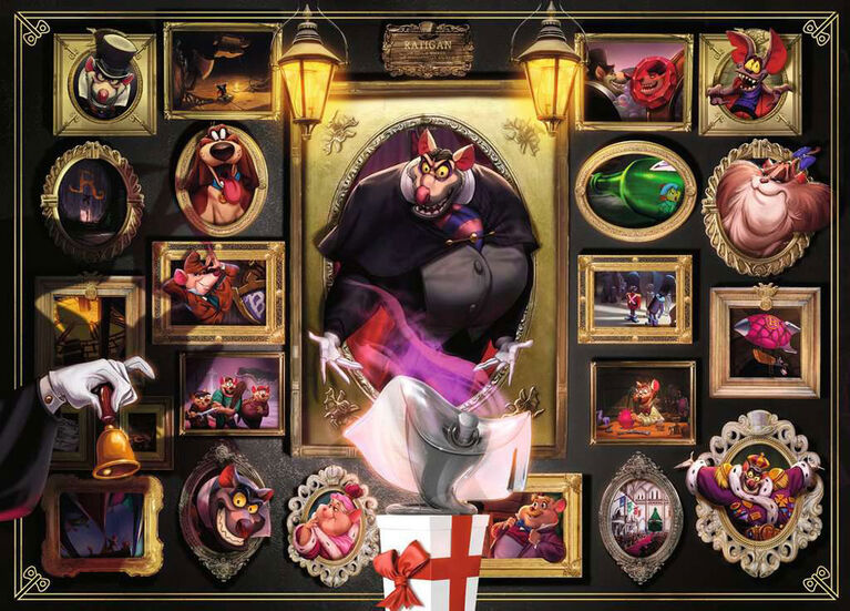 Ravensburger - Disney Villainous: Ratigan puzzle 1000pc