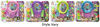 Goofy Foot Designs Ensemble combiné de corde à sauter - 1 par commande, la couleur peut varier (Chacun vendu séparément, sélectionné au hasard)
