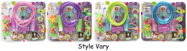Goofy Foot Designs Jump Rope Combo Set - 1 per order, colour may vary (Each sold separately, selected at Random)