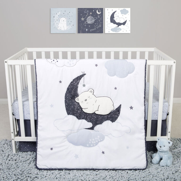Bearly Dreaming 4 Piece Crib Bedding Set