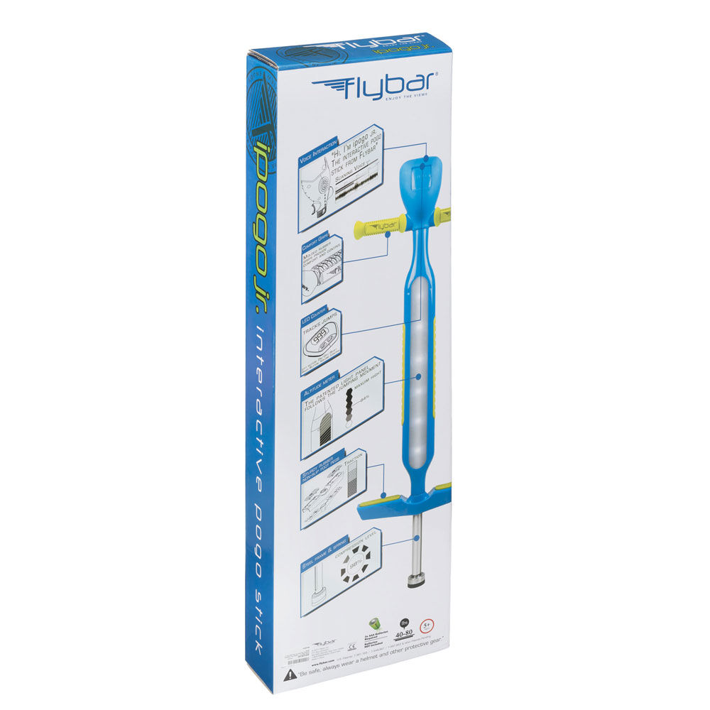 Flybar iPogo Jr. Interactive Pogo Stick Blue