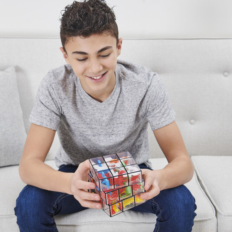 Rubik's Perplexus Fusion 3 x 3, Challenging Puzzle Maze Ball Skill Game