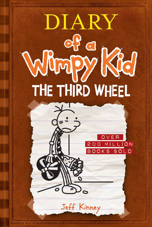 Diary of a Wimpy Kid # 7: Third Wheel - Édition anglaise