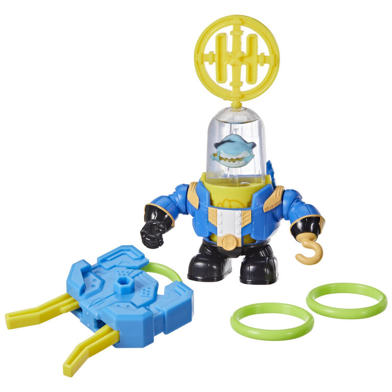 Hydro Pods, Aqua-armure requin, set de combat d'armure robot