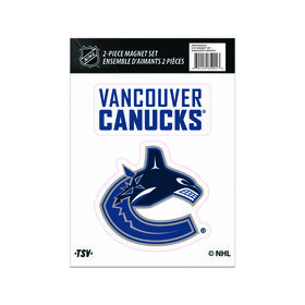 NHL Vancouver Canucks 2 piece magnet set