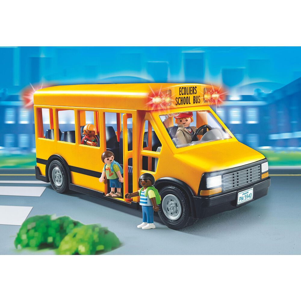 playmobil le bus scolaire