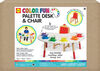 Colour Fun Pallet Desk and Chair
