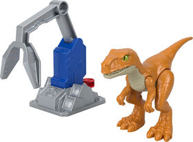 Imaginext Jurassic World Dominion Atrociraptor 'Tiger' Dinosaur Toy
