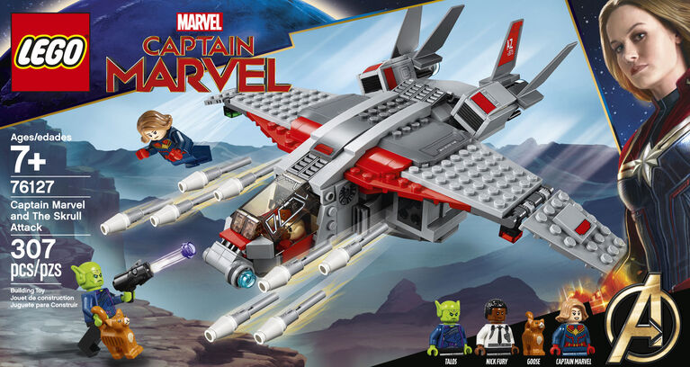 LEGO Super Heroes Captain Marvel and The Skrull Attack 76127