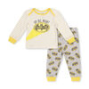 Batman Sleep Set Off White 0/3M