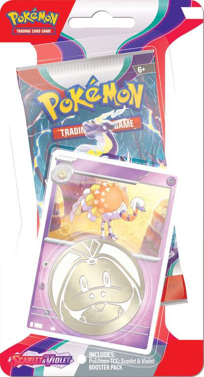 Emballage-coque Checklane Écarlate et Violet Pokémon - Édition anglaise