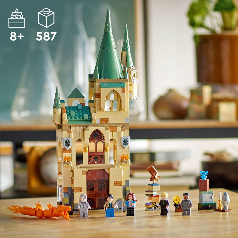 LEGO Harry Potter Poudlard : la Salle sur demande 76413 Ensemble de jeu de construction (587 pièces)