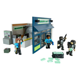 Roblox Brookhaven Bank Outlaw and Order Deluxe Playset
