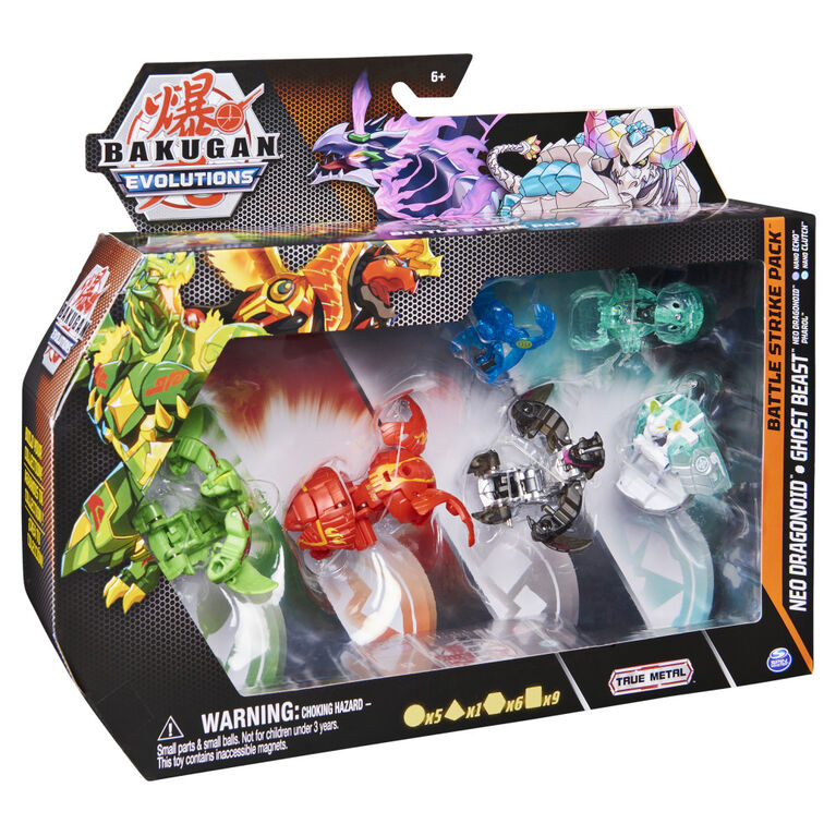 Bakugan Evolutions, Neo Dragonoid and Ghost Beast Battle Strike Pack