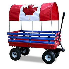 Millside - Chariot Trekker 20 po x 38 po avec drapeau du Canada