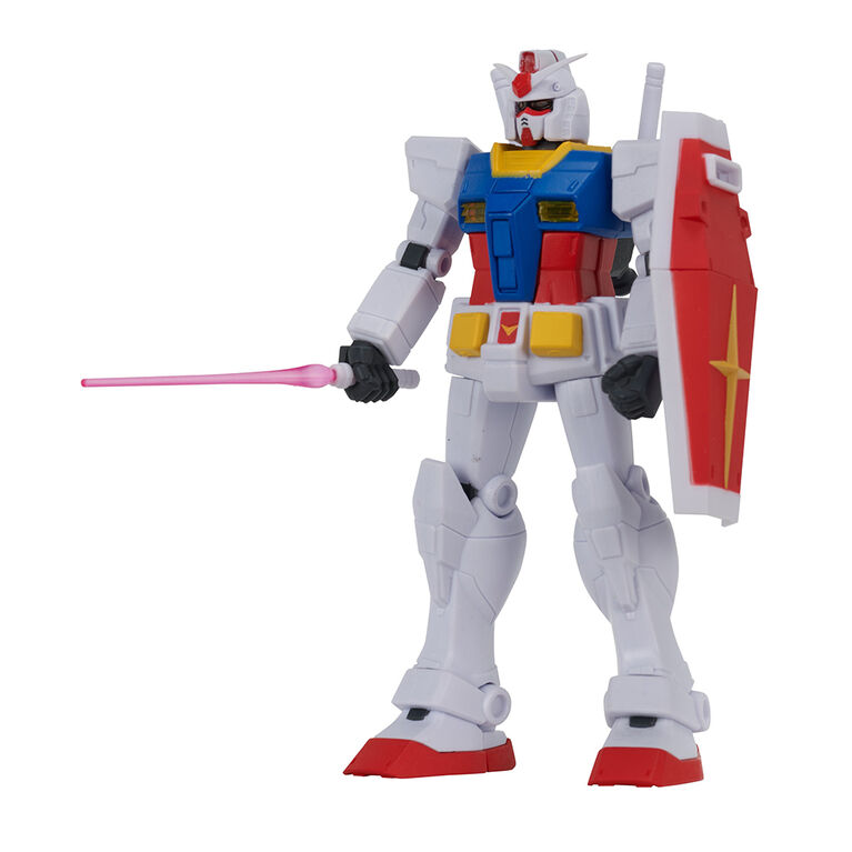 Gundam Infinity - RX-78-2 Gundam Figure (with a "Build A" Zaku piece)