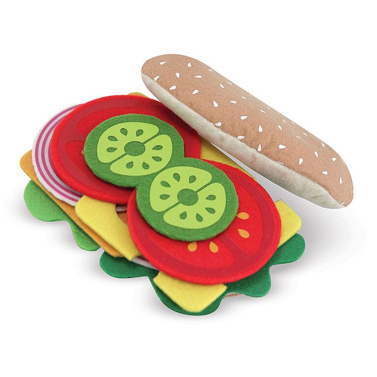 Melissa & Doug - Felt Food Sandwich Set