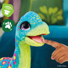 furReal Snackin' Sam the Bronto Interactive Animatronic Plush Toy, 40+ Sounds and Reactions