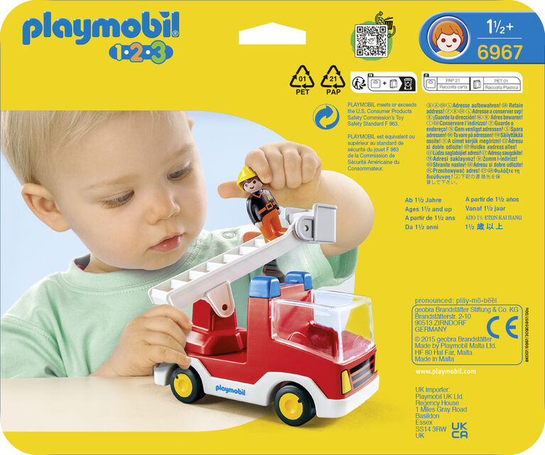 Playmobil - Ladder Unit Fire Truck