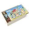 Bluey, 4-Pack of Wooden Puzzles with Bingo, Mum, and Dad Characters, 24 Piece Jigsaw Toy Gift Set