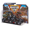 Monster Jam, Official Kraken Vs. Wolf's Head Die-Cast Monster Trucks, 1:64 Scale