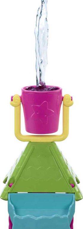 Barbie Toys, Skipper Doll and Waterpark Playset with Working Water Slide and Accessories, First Jobs