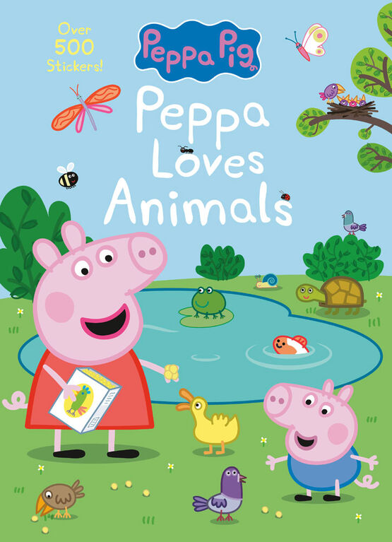 Peppa Loves Animals (Peppa Pig) - Édition anglaise