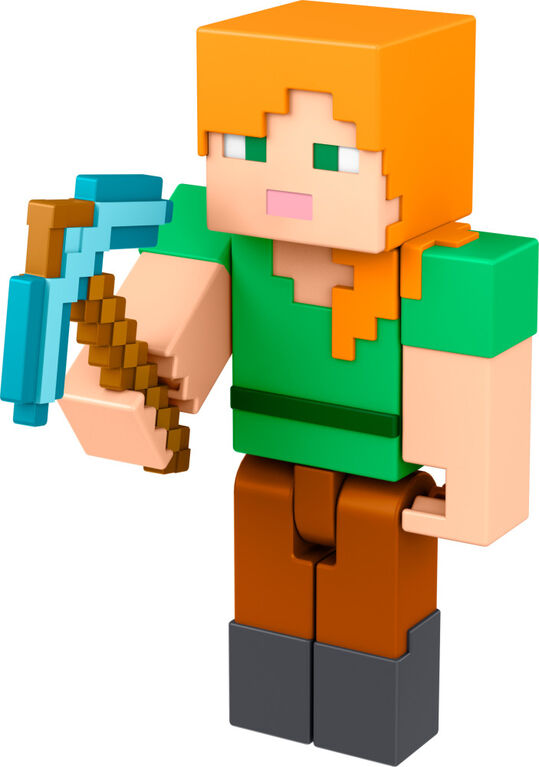 Minecraft Toys 3.25-inch Action Figures Collection, Alex
