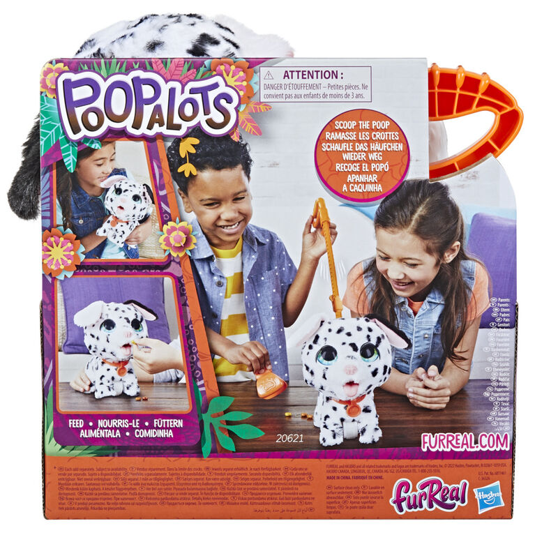 furReal Poopalots Big Wags Interactive Toy Dalmatian with 9 Treats