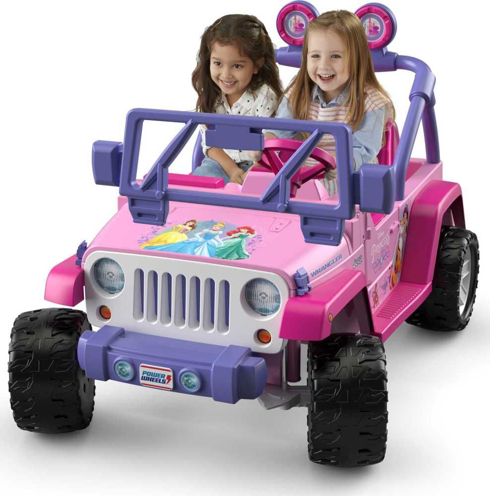 Power wheels jeep wrangler featuring disney minnie happy helpers 2025