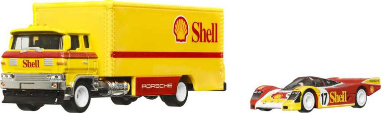 Hot Wheels Team Transport Truck and Race Car
