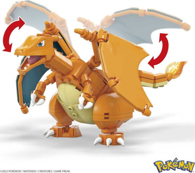 Mattel Pokémon jeu de construction Mega Construx Dracaufe