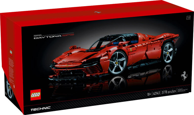 LEGO Technic Ferrari Daytona SP3 42143 Ensemble de construction (3 778 pièces)