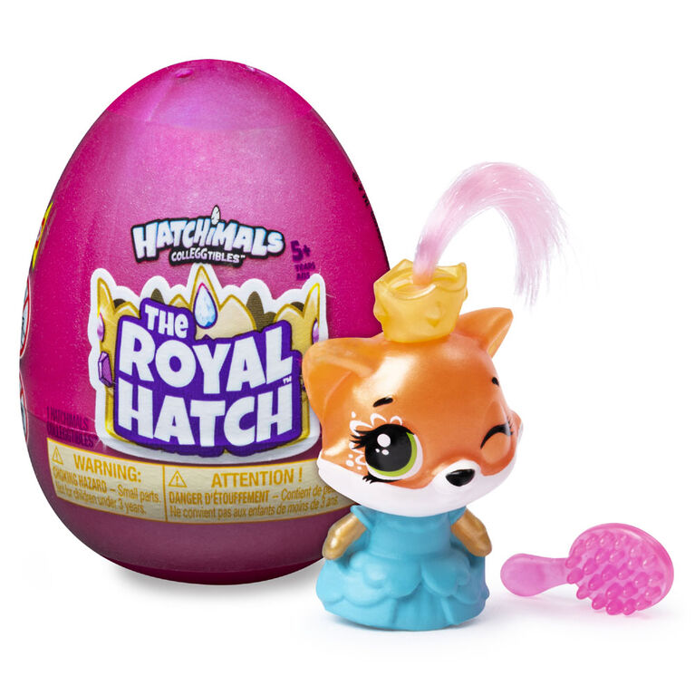 Hatchimals CollEGGtibles, Royal 1-Pack with Accessory, (Styles May Vary)