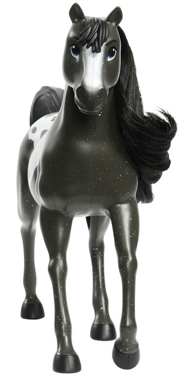 Spirit: l'indomptable - Cheval de troupeau  - Crinière longue noire