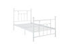 DHP - Manila Twin Metal Bed, White